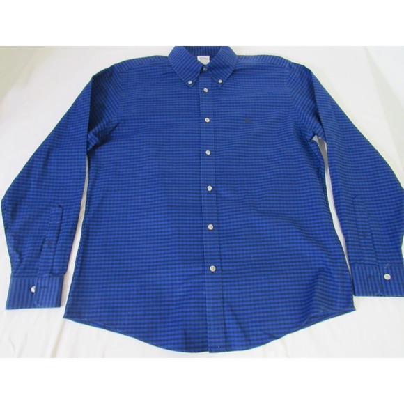Brooks Brothers Other - Brooks Brothers 1818 Regent Blue Gingham Plaid Button Down 100% Cotton Sz L